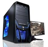 Titanium Gamer AMTI9020 Gaming Computer with 3.0GHz AMD Athlon II X2 250 Dual-Core processor, 4GB DDR2/800, 500GB SATAII, DVD-RW, NVIDIA N9500 1GB GDDR2 128-bit Video Card, 500 watt Power Supply, Microsoft Windows 7 Home Premium Full Version CD 64 bit