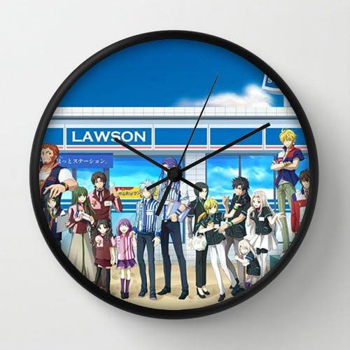 Archer Assassin Matou Kariya Rider Saber Tohsaka Rin Toosaka Aoi Berserker Caster Fate Zero Gilgamesh Hisau Maiya Lancer Black Frame 10 Inch Wall Decoration Wall Clock