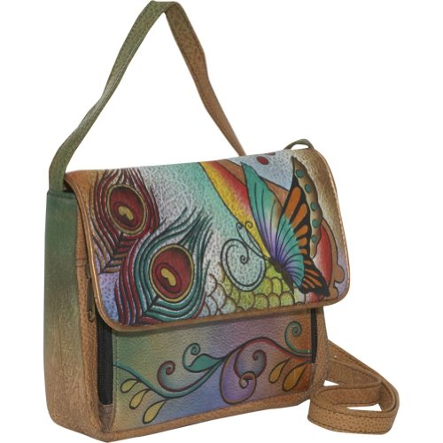 Anuschka Cross Shoulder Small Floral Safari
