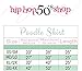 Hip Hop 50s Shop Adult 7 Piece Poodle Skirt Costume Set