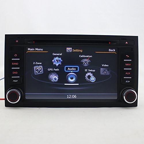 Honfox Car DVD GPS Headunit Radio for Seat Leon 2013 with Tv Bluetooth 3 Zone PIP SWC