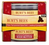 Burt's Bees Bee Pampered Cranberry and Pomegranate Spa Set