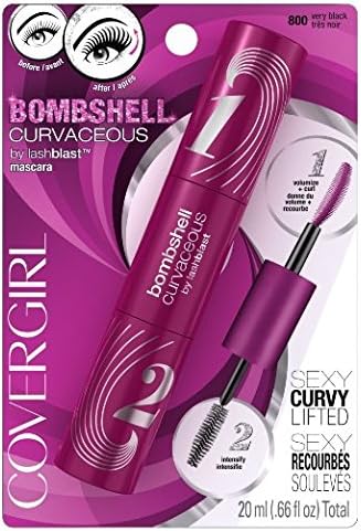 COVERGIRL Bombshell Curvaceous By Lashblast Mascara - 800 Very Black (2 Pack)