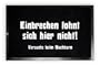 Einbrechen Lohnt Sich Hier Nicht! Fu�matte aus Pol