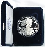 2007 Proof American Eagle Silver Dollar with Original Packaging
