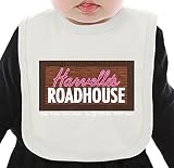 Harvelle's Supernatural Roadhouse ネクタイを有する有機ビブ Medium