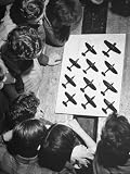 Boys Watching as Their Aircraft Models Sit Out to Dry Photographic Poster Print by Charles E. Steinheimer, 18x24
