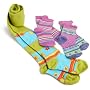 Country Kids Girls  3 Pack Colorful Fun Socks And Tight