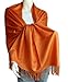 SCARF_TRADINGINC® Large Soft 100% Twill Pashmina Scarf Shawl Wrap