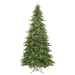 12' Pre-Lit Slim Mixed Country Pine Christmas Tree - Clear Lights