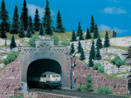 2503 - Vollmer H0 - Tunnelportal 2-gleisig mit Aufsatz