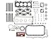 Evergreen FSHB4028 Full Gasket Set Head Bolt