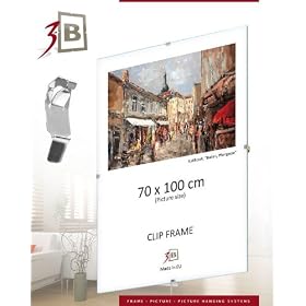 CLIP FRAME 20x27,5" / 50x70 cm (B2)