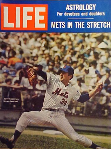 Jerry Koosman New York Mets September 26, 1969 Professionally Matted Life Magazine Cover Ready For Framing