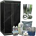 Growset Homebox Light + 400W Natriumdampflampe + Klima Growzelt
