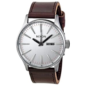 Montre Femme Nixon 38 Mm – Bracelet Cuir Or/noir – Modèle A1250 510-00 – Quartz – Neuf Avec étiquettes