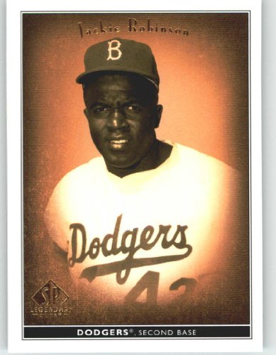 2002 Sp Legendary Cuts #37 Jackie Robinson - Los Angeles Dodgers (Baseball Cards)
