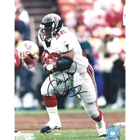 Jamal Anderson Autographed Atlanta Falcons 8x10 Photo