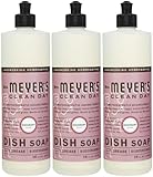 Mrs. Meyer's Clean Day Liquid Dish Soap, Rosemary, 16 Ounce Bottles, 3pk