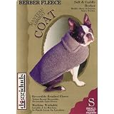 COAT DD BERBER FLEECE GRAY LARGE