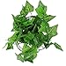 Leegoal(TM) Silk Artificial Ivy Garland Wedding Decoration (Green, 2 M)
