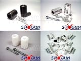 Shogun No Cut Frame Sliders - Yamaha FZ6R - Fits Years: 2009 to 2011 - White Fits Years 2009 to 2011
