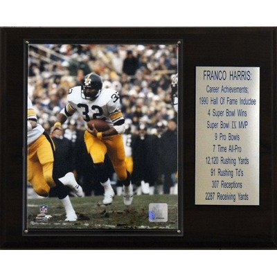 NFL Pittsburgh Steelers Franco Harris Career Stat Plaque