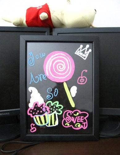 LED Fluorescent Writing Board Menu Board Sign Message Board - The Write Choice to Color Your Business!