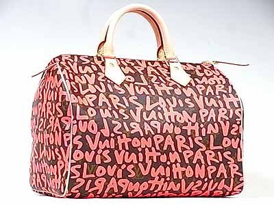 M93704 (ルイヴィトン)LOUIS VUITTON モノグラムグラフティ スピーディ30 フューシャ 並行輸入品