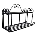 Scroll Double Wall Shelf