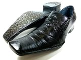 Mens Black Delli Aldo Loafer Dress Casual Shoes Styled in Italy