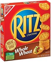 Ritz Whole Wheat Crackers, 15-Ounce Boxes (Pack of 12)
