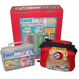 51zscxhgwkl. Sl160 Ss160 2 First Aid Kits in 2 convenient oraganizer cases - 1 for use in Home or Office (143 Pieces) and 1 for Auto or Outdoors (183 Pieces) - 2 Kits for Home, Office, School, Auto, Travel, Sports, and Outdoors (326 Pieces Total!!)