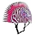 Raskullz Zebra Mohawk Helmet, 5+ Years, White