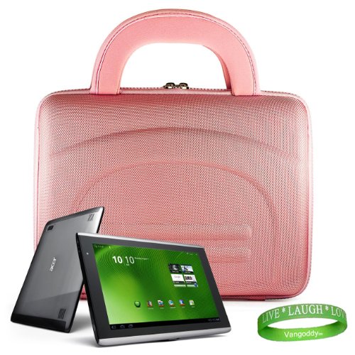 Acer Iconia Tab 10.1 - Inch Tablet Cover Hard Cube Case (Black)