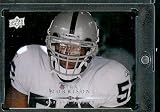 2008 Upper Deck #136 Kirk Morrison - Oakland Raiders - NFL Trading Cards in a Protective Display Case!