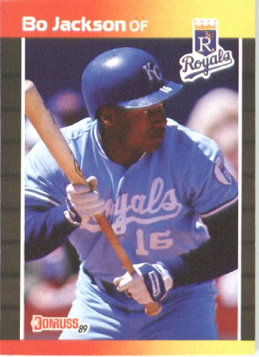 1989 Donruss # 208 Bo Jackson Kansas City Royals Baseball Card