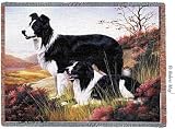 Tapestry Throw - Border Collie