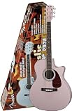 Fender DGA1 Acoustic Guitar Pack - Pink Finish Guitar Pack