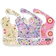 Bumkins SuperBib - 3pk - Girl Trend