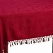 April Cornell 80-Inch Round Tablecloth, Peony Jacquard, Burgundy