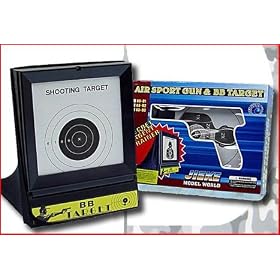 Airsoft BB Gun Retrieval Trap Silhouette Target