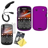 Cbus Wireless Purple Silicone Case / Skin / Cover, LCD Screen Protector / G ....
