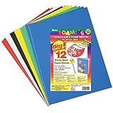 Sticky Back Foam Sheets (9 x 12 Inches) 12 Per Pack - Basic Colors