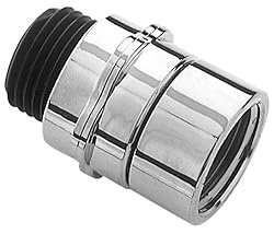 Alsons 477CBX In-Line Volume Control with Pause, Chrome