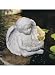 Cherub / Angel Garden Sculpture / Ornament - White Stone