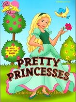 Pretty Princesses Coloring & Activity Book ~ Green Dress