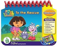 LeapFrog My First LeapPad Educational Book: Dora The Explorer To the Rescue
