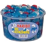 Haribo Die Schluempfe (Smurf Gummi Candy) Tub (150 pcs)