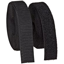 3M Fastener TB3401/TB3402 Hook/Loop Black, 1 in x 10 ft (Pack of 1)